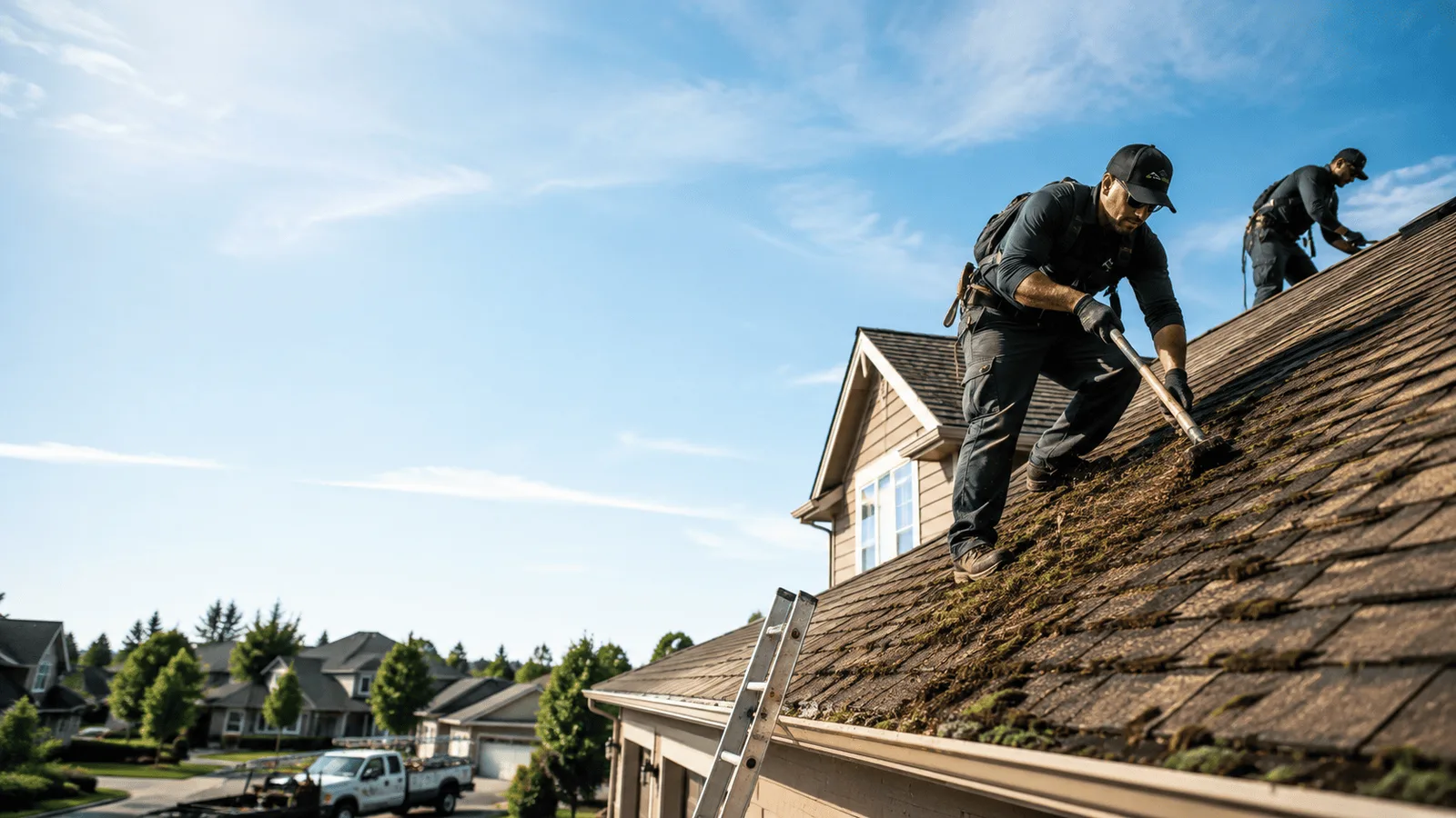 Roof Moss Removal in Mcclure, IL near me
